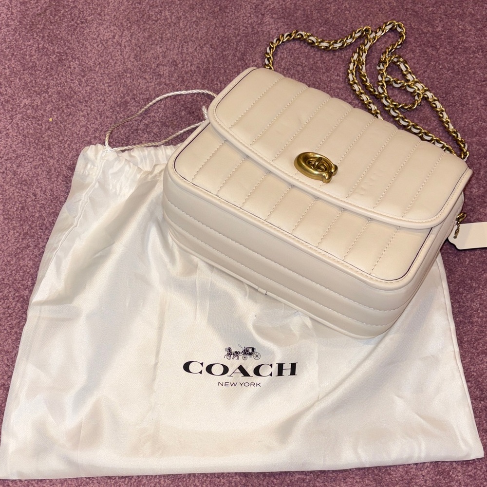 Coach Madison Bag in Cream